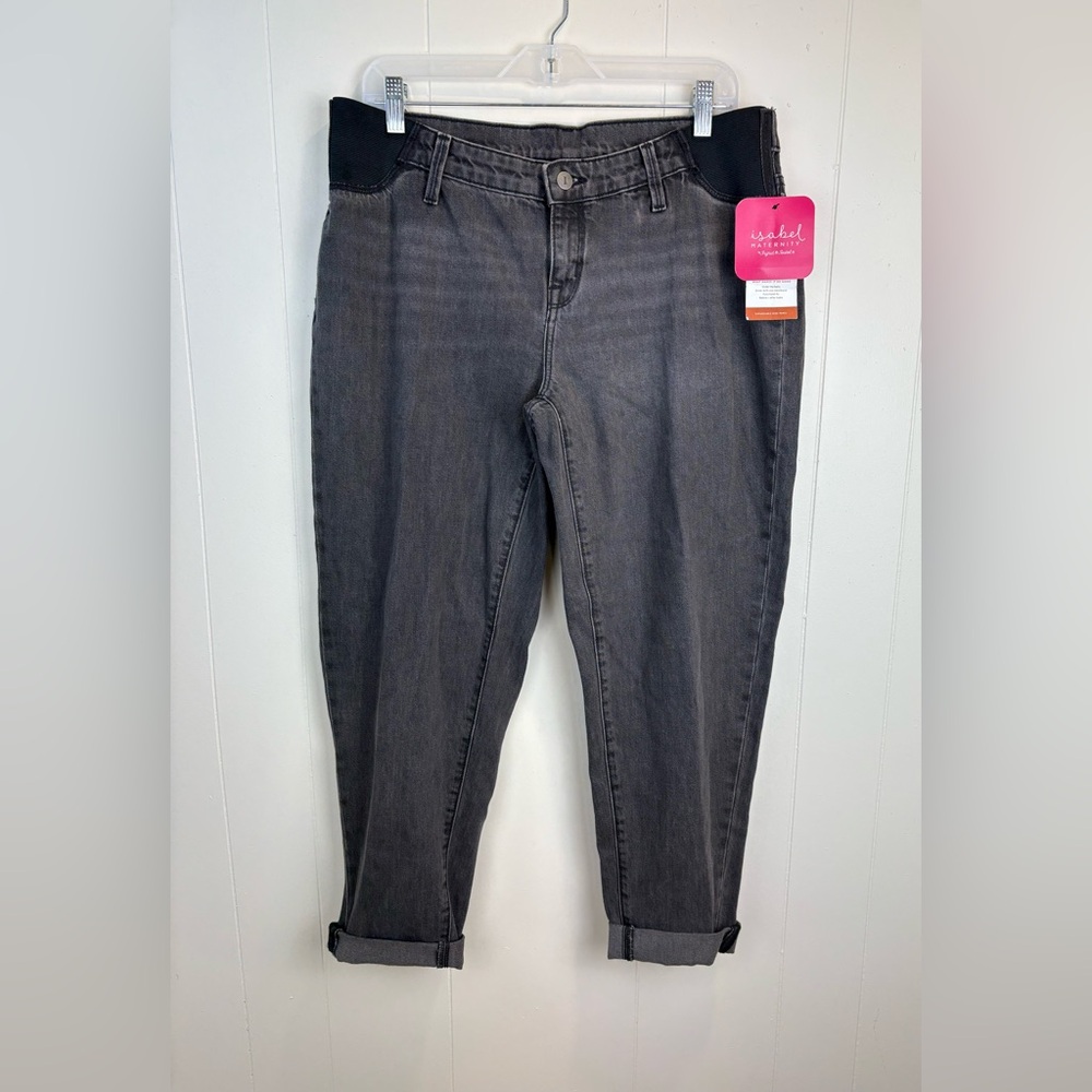 Brand New Black Boyfriend Maternity Jeans Size 6